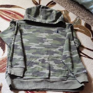 Champion Green Camo Pullover